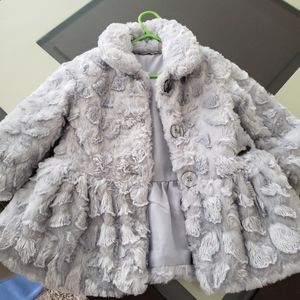 Toddler gray coat